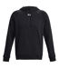 Mens Fleece Hoodie Black Under Armour-3