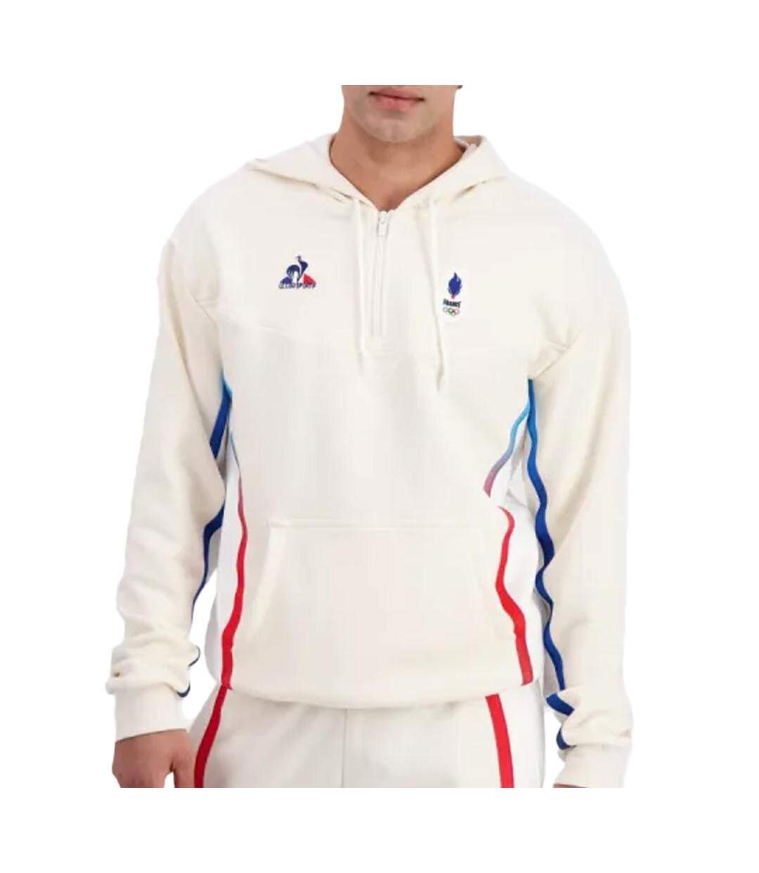 Sweat écru homme le coq sportif efrp-1