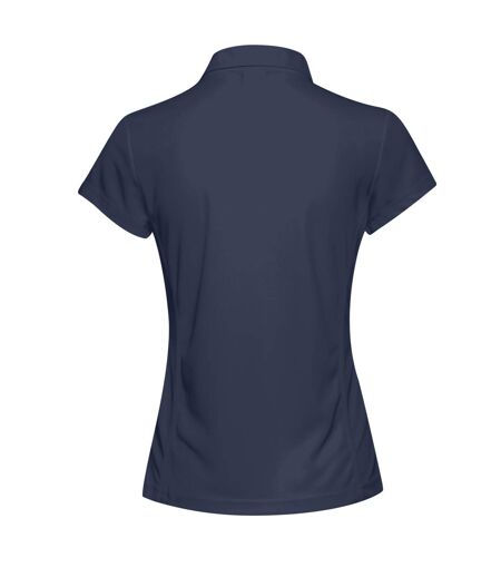 Adidas Teamwear Womens/Ladies Lightweight Short Sleeve Polo Shirt (Navy)