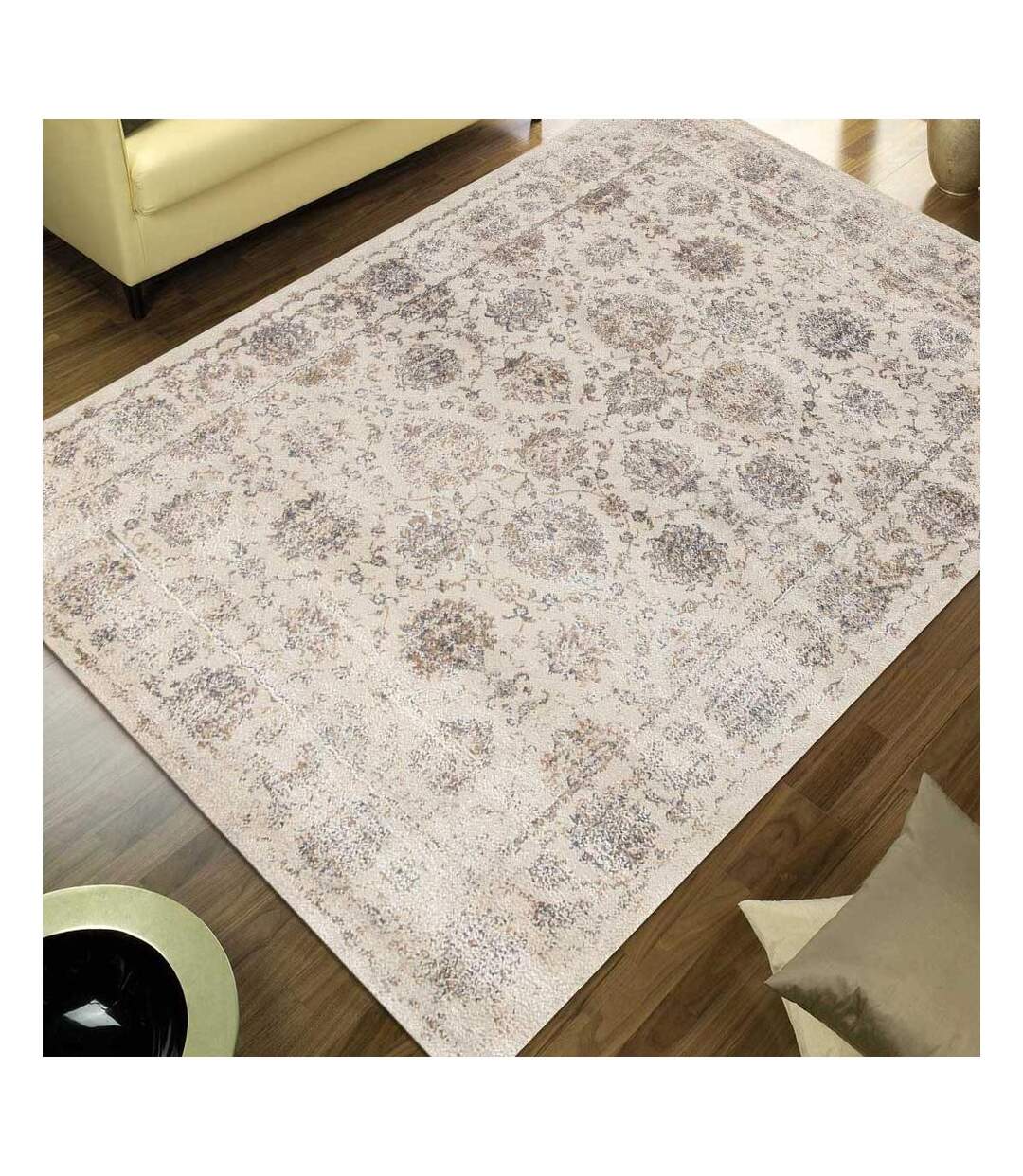 Tapis salon et chambre tissé motif géométrique GIORGIA 3-4