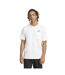 T-shirt Pocket Slide Homme Blanc Adidas-4