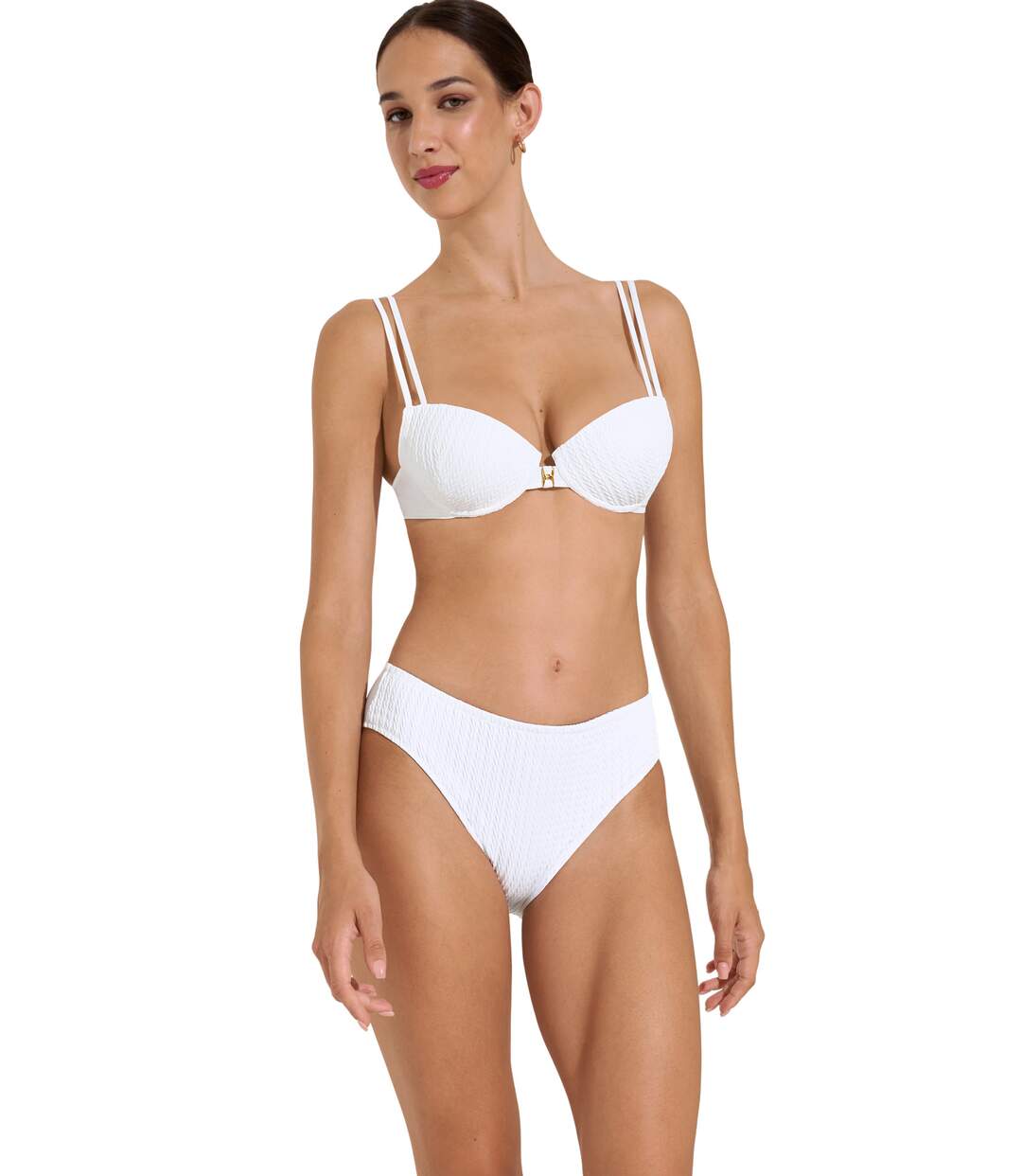 Bas maillot slip de bain taille haute Sardinia Lisca-2