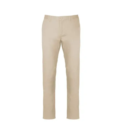 Chino Motif/style Uni Homme Beige Kariban