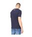 T-shirt Squarebox Homme Bleu Marine Crosshatch-3
