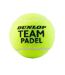 Balle de padel taille unique jaune Dunlop-3