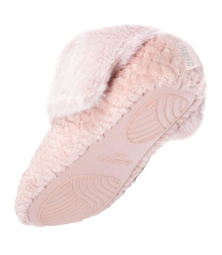 Isotoner Chaussons extra-light Bottillons femme micro éponge, semelle antidérapante