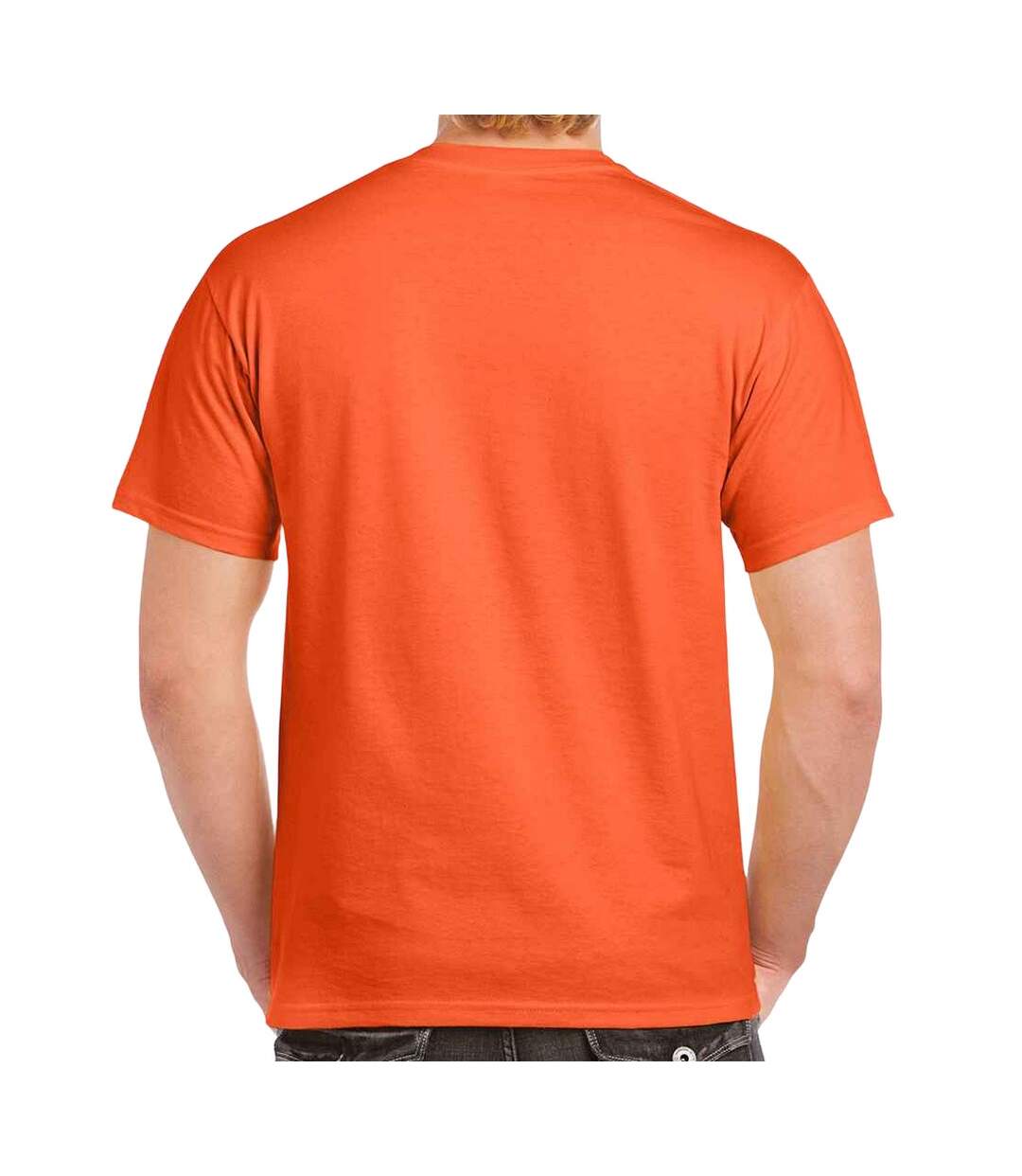 T-shirt manches courtes homme orange Gildan Gildan