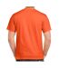 Mens heavy cotton t-shirt orange Gildan