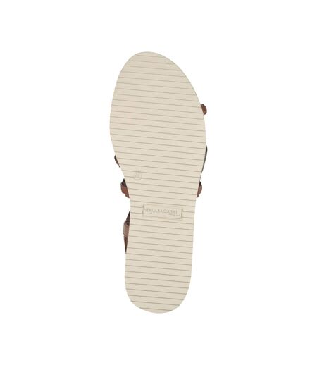 Sandale Plate Cuir Tamaris