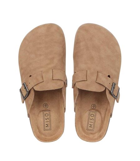 Mules Femme Beige Miso