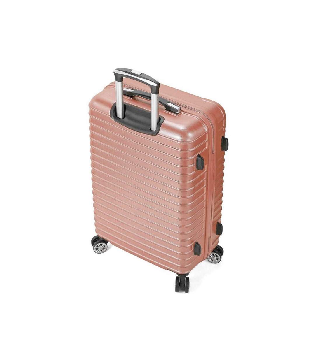 Benzi - Valise grande taille 76 cm Stripes - rose gold - 9670-2