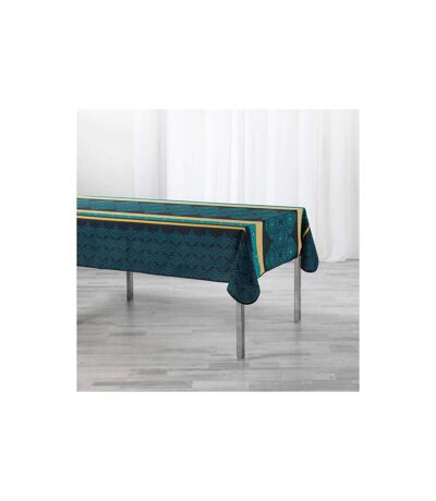 Nappe Antitache Cuisine Addict 150x240cm Bleu