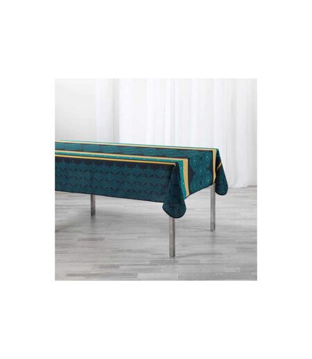 Nappe Antitache Cuisine Addict 150x240cm Bleu