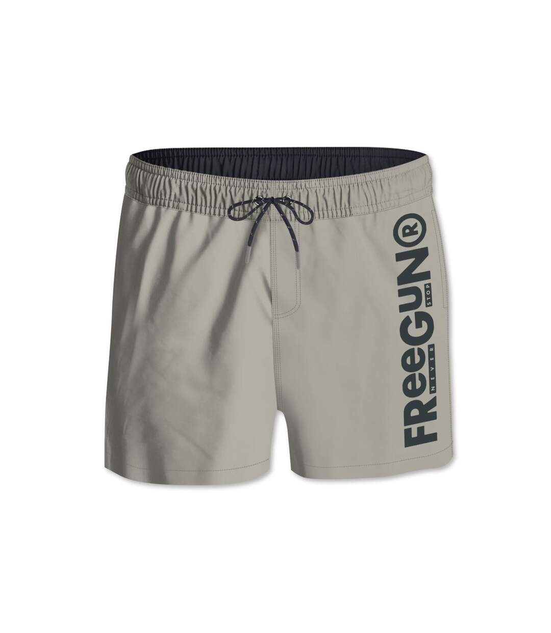 Boardshort court homme ceinture tout-élastiquée Freegun