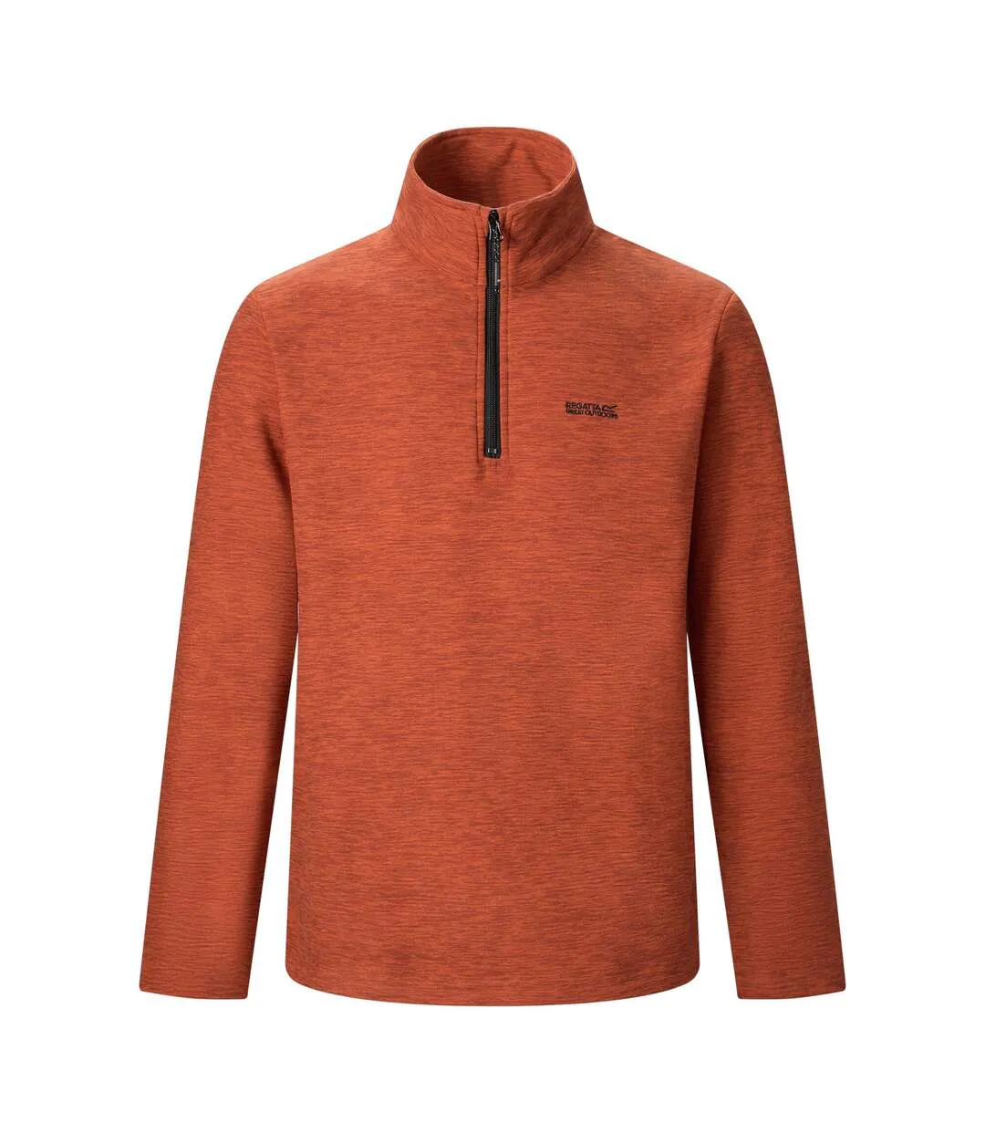 Haut Polaire À Col Montant Zippé Thompson Homme Orange Rouge Regatta-2