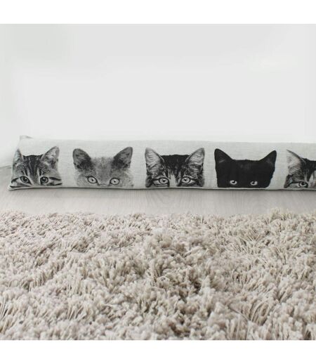 Boudin de Porte Chats Vickie 90cm Écru