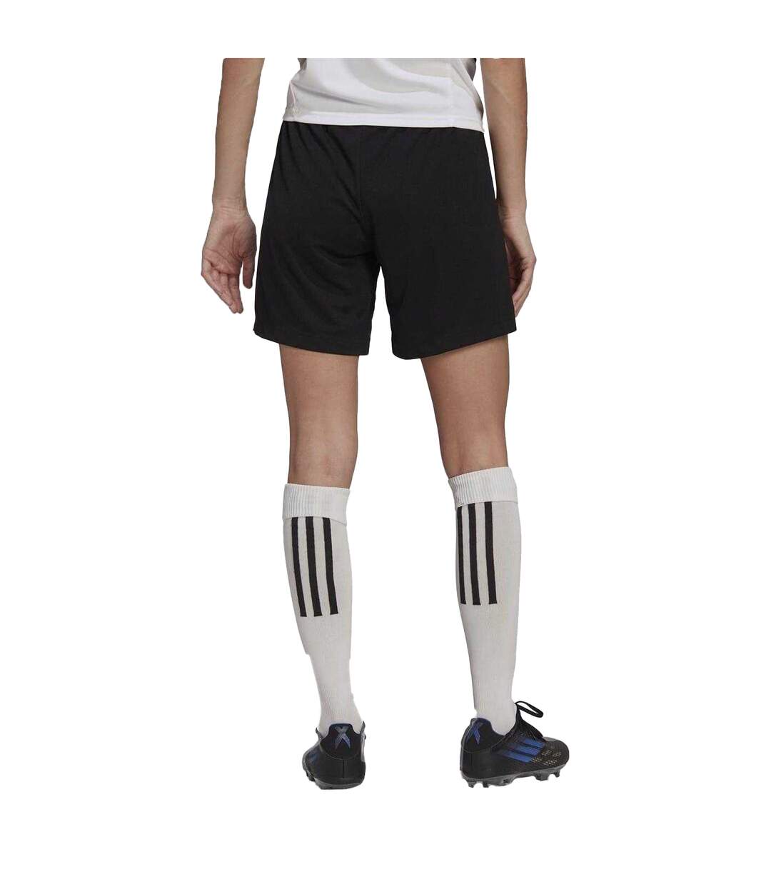 Womens/ladies Lightweight Shorts Black Adidas-3