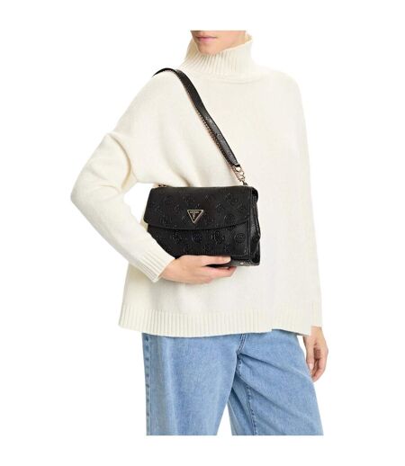 Sac À Main Motif/style Monogramme Taille Unique Noir Guess
