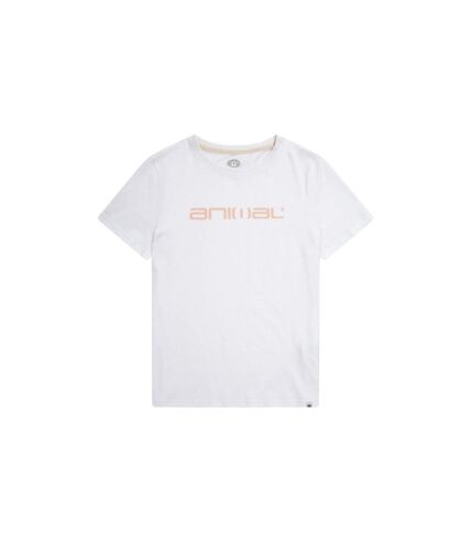 Animal - T-shirt MARINA - Femme (Blanc) - UTMW2448