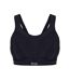 Womens/ladies D+ Max Shock Absorber Sports Bra Black Champion-2