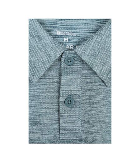 Polo Chiné Manches Courtes Nova Homme Bleu Mountain Warehouse
