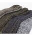Mens 6 Pack Ribbed Alpaca Boot Socks-3