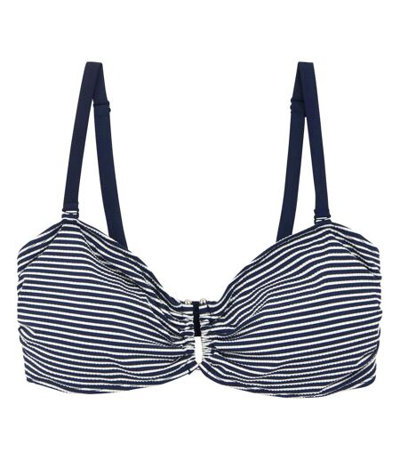 Haut de maillot de bain aceana femme bleu marine / blanc Regatta