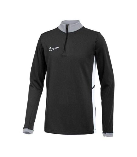 Childrens/kids Dri-fit Academy 25 Drill Top Black Nike
