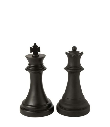 Pièce d'Échec Déco Roi 70cm Noir