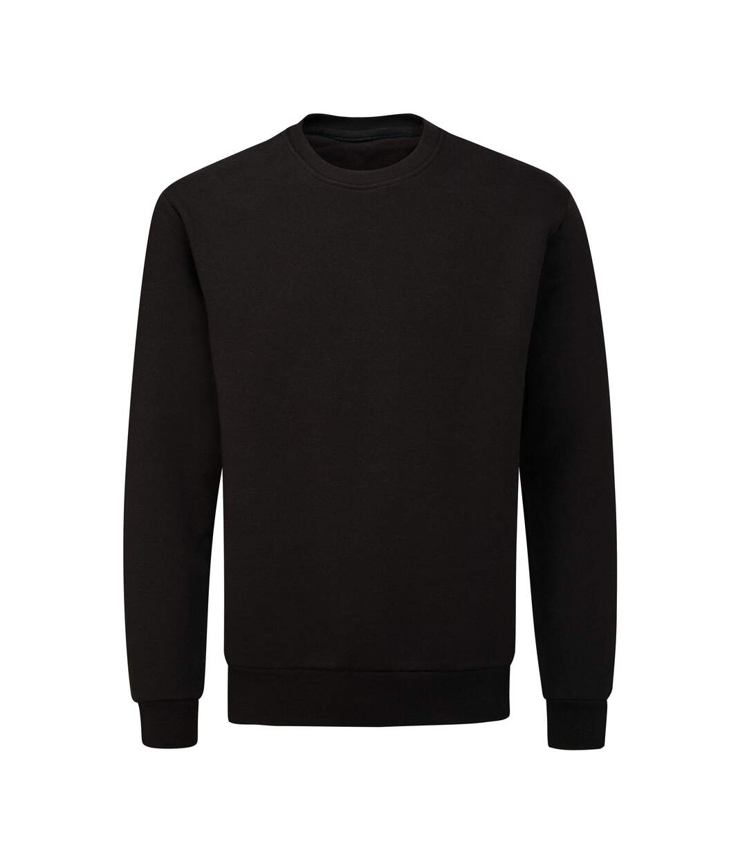 Unisex Adult Essential Organic Sweatshirt Black Mantis-2