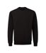 Unisex Adult Essential Organic Sweatshirt Black Mantis-2