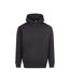 Mens Vision Heavyweight Hoodie Solid Charcoal Awdis-1