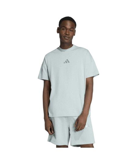 Mens Embroidered Logo T-shirt Sage Adidas