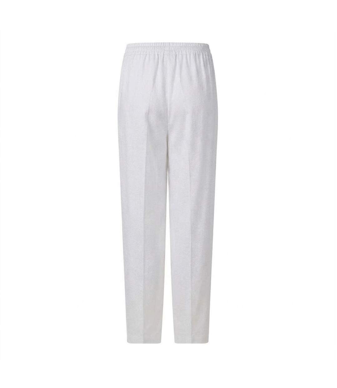 Womens/ladies Fleece Plain Joggers Ivory Ted Baker-2