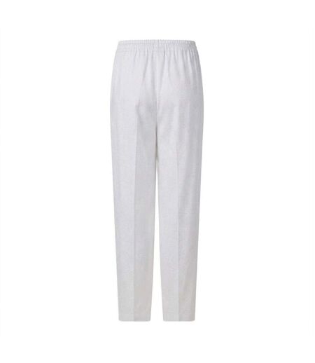 Womens/ladies Fleece Plain Joggers Ivory Ted Baker