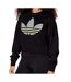 Sweat Oversized Noir femme Adidas Trèfle - 34