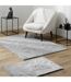 Tapis Imitation Fourrure Feline 120x170cm Gris-5
