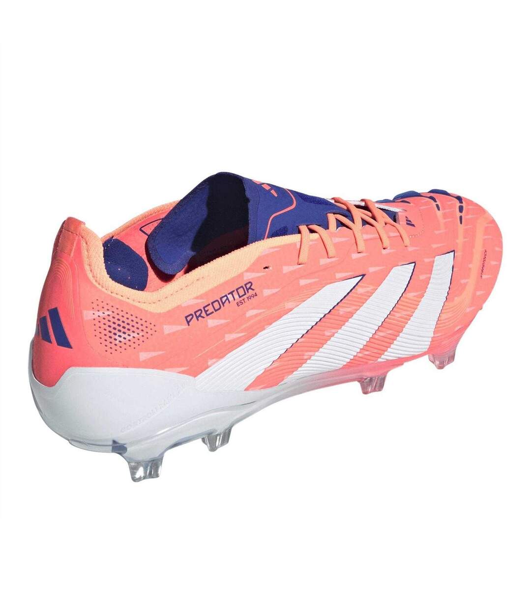 Chaussures De Foot Pour Terrain Ferme  Elite Homme Orange Blanc Predator-2