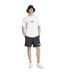 T-shirt Motif/style Linéaire Homme Blanc Adidas-1