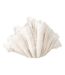 Vase Coquillage en Résine Puglia 57cm Blanc-1