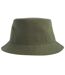 Atlantis Unisex Adult Geo Recycled Polyester Bucket Hat (Olive) - UTAB610