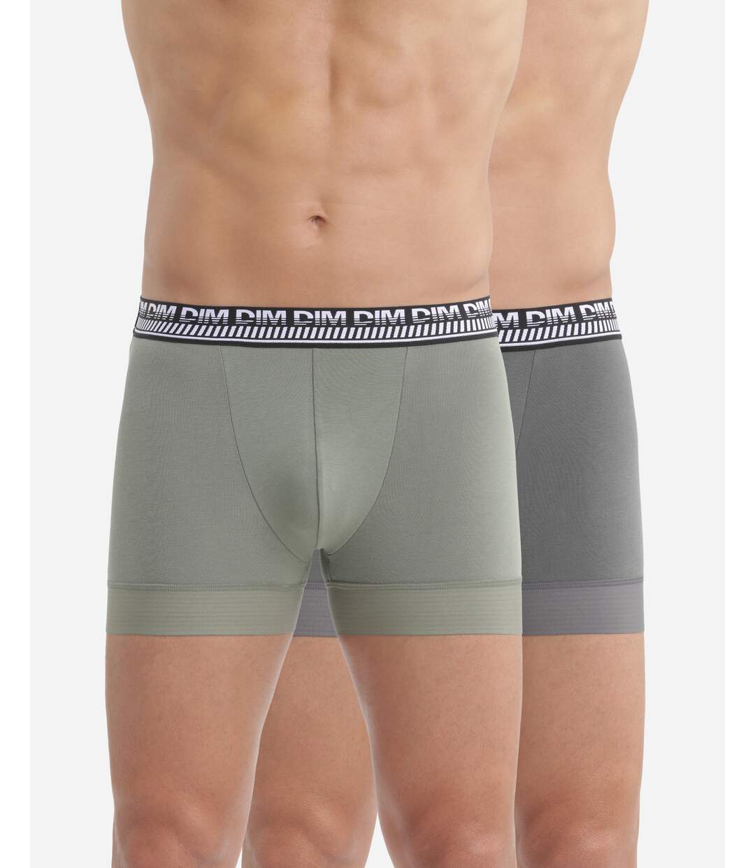 Lot de 2 Boxers Coton 3D Flex Stay and Fit-1