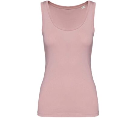 Débardeur écoresponsable - Femme - PAT341 - rose pétale