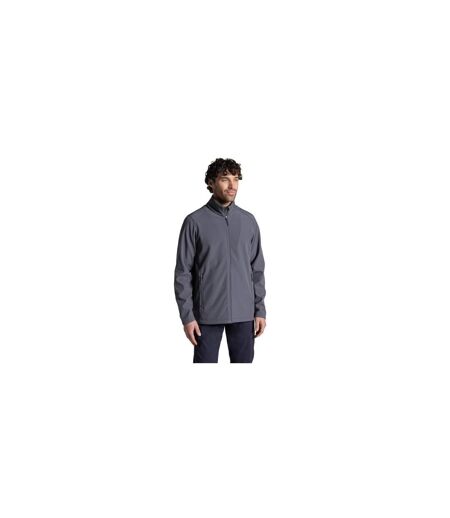 Mens Basecamp Ll Soft Shell Jacket Carbon Grey Craghoppers Expert