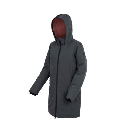 Veste Imperméable Marron Femme Gris Phoque Regatta