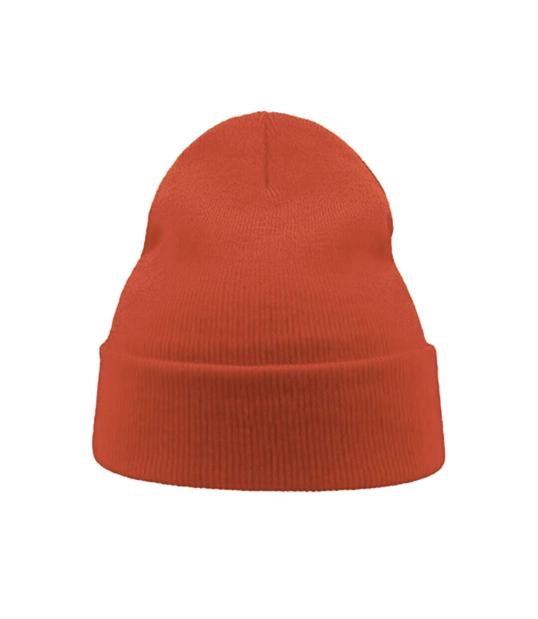 Wind double skin beanie with turn up coral Atlantis-3