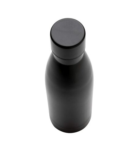 Recycled stainless steel 500ml thermal flask one size black XD Collection