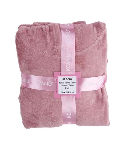 Ensemble De Pyjama Long Femme Rose Keanu