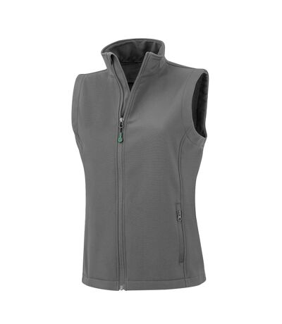 Result Genuine Recycled Womens/Ladies Softshell Printable Body Warmer (Workguard Grey) - UTPC4299