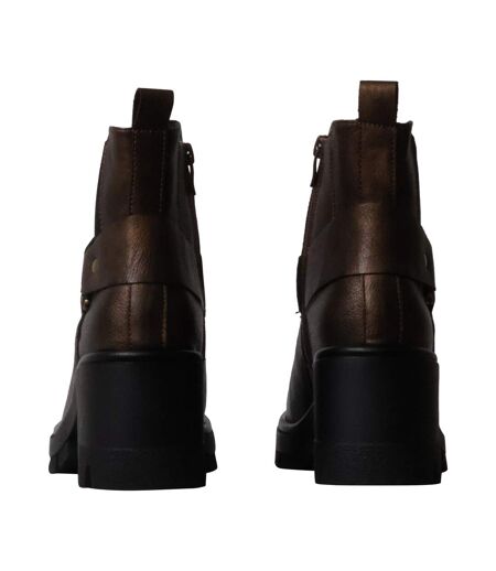 Bottines à Talon et Zip Super Mode